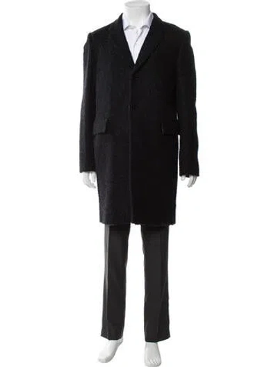 Pre-owned Paul Smith Overcoat In Black
