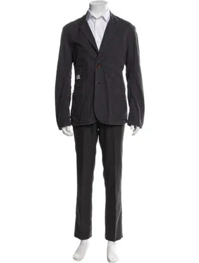 Pre-owned Paul Smith Overcoat In Gray