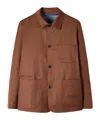 Paul Smith Work Jacket In Brown