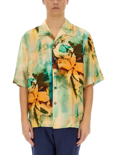 Paul Smith Oversize Fit Shirt In Multi