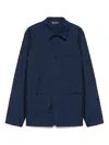 Paul Smith Buttoned Cuffs Collared Jacket With Patch Pockets
