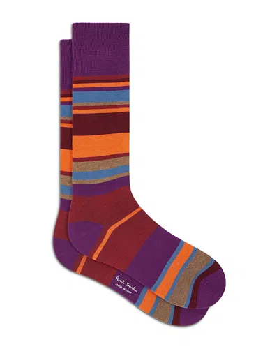 Paul Smith Ozzy Stripe Socks In Multi