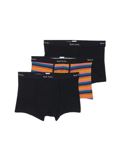 Paul Smith Pack Of Three Boxers In Multi