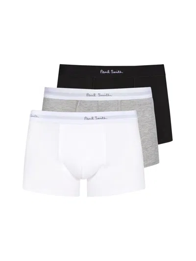Paul Smith Pack Of Three Boxers In Multicolour