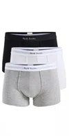 Paul Smith Pack Solid Mix Trunks 3 Pack Multicolor Xxl In Multicolor