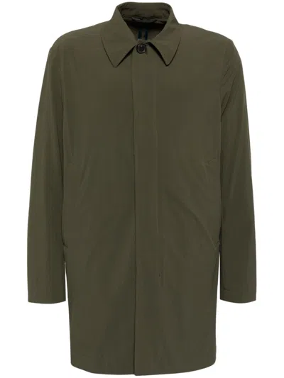 Paul Smith Packable Mac Trench Coat In 绿色