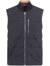 Paul Smith Hybrid Down Gilet In Blue