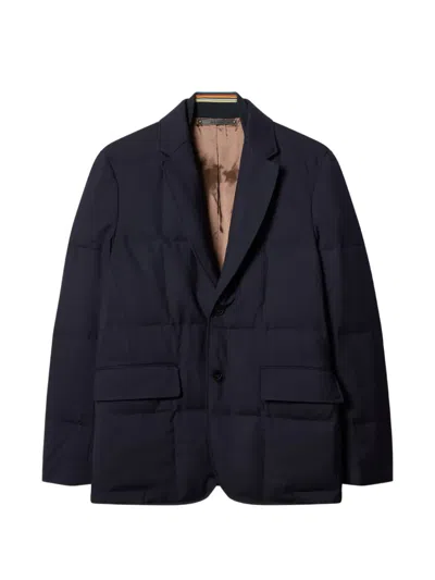 Paul Smith Padded Pocket Jacket In Blue