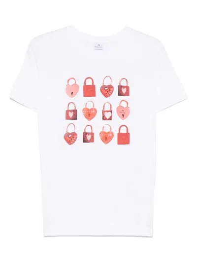 PAUL SMITH PAUL SMITH PADLOCKS COTTON T-SHIRT