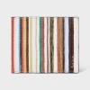 Paul Smith 'painted Signature Stripe' Compact Billfold Wallet Multicolour In Multi