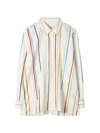 Paul Smith Painted Stripe Shirt In Multi