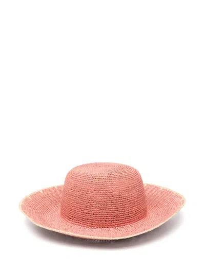 Paul Smith Paisley-motif Sun Hat In Pink