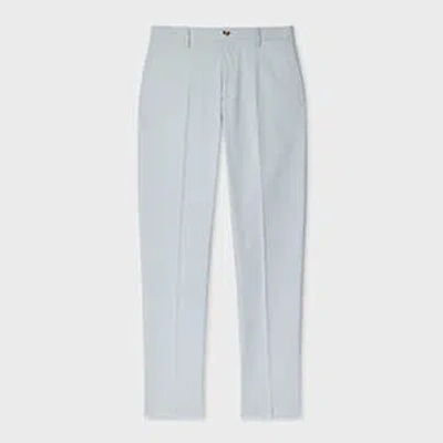 Paul Smith Pale Blue Fine Cotton-twill Trousers