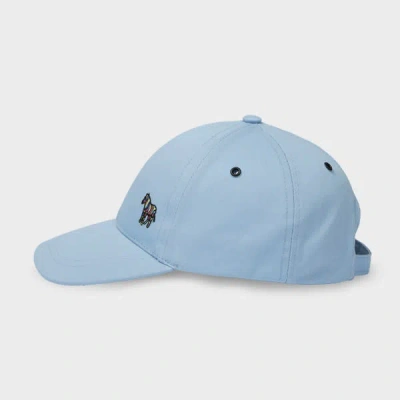 Paul Smith Pale Blue Zebra Logo Baseball Cap