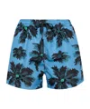 Paul Smith Men Swim Short Palm Burst In Blue