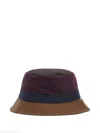 Paul Smith Panelled Appliqué-detail Bucket Hat In Gold