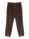Paul Smith Straight-leg Trousers In Brown