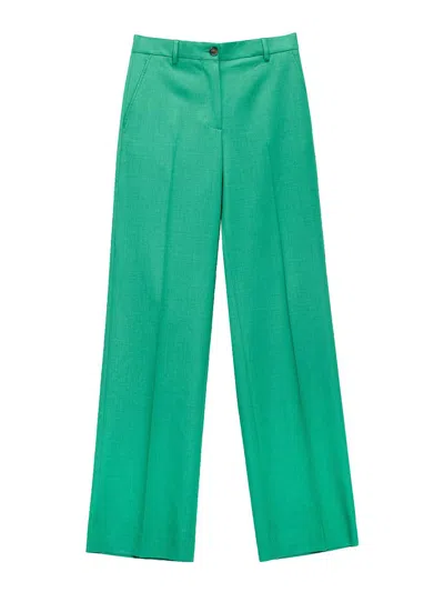 Paul Smith Casual Pants In Green