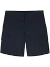 Paul Smith Cargo Shorts In Blue