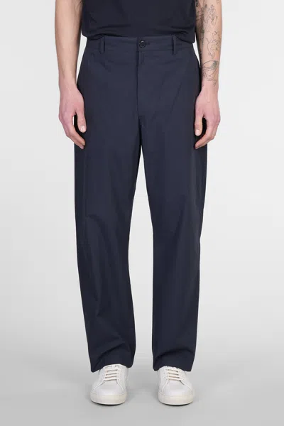 Paul Smith Pants In Blue Cotton