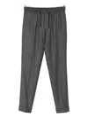 Paul Smith Pants With Drawstring In Gray