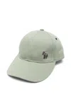 Paul Smith Light Green Zebra Logo Baseball Cap In Green