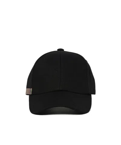 Paul Smith Patch-detail Baseball Cap In Black