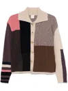 PAUL SMITH PATCHWORK CARDIGAN