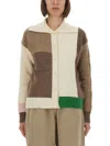 Paul Smith Patchwork Cardigan In Multi