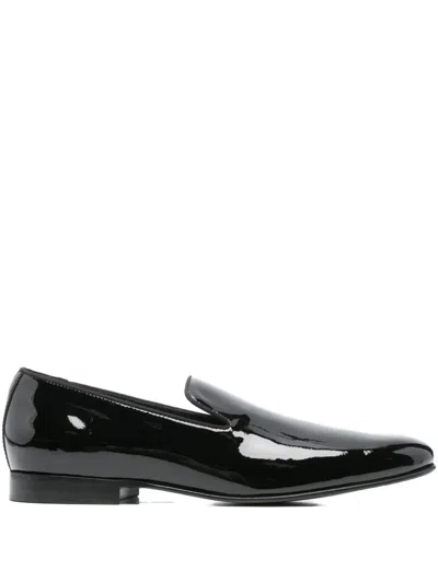 PAUL SMITH PATENT-FINISH LOAFERS