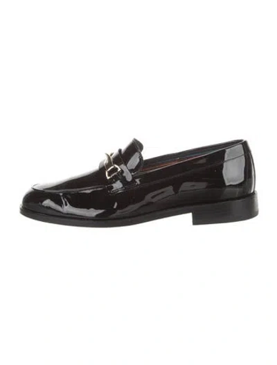 Pre-owned Paul Smith Patent Leather Dress Loafers In Black