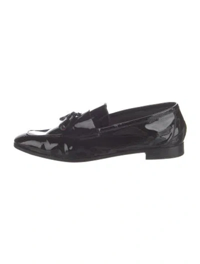 Pre-owned Paul Smith Patent Leather Loafers In Blue
