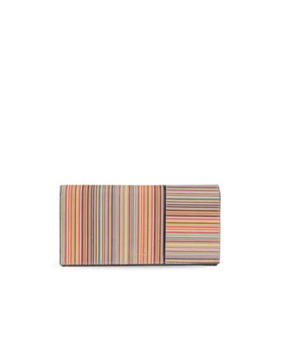 Paul Smith Pattern Wallet In Nude