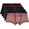 Paul Smith Patterned 5-pack Boxer Shorts In Multi