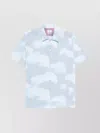 Paul Smith Patterned Camp Collar Shirt With Short Sleeves