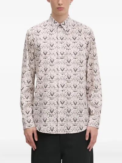 Paul Smith Patterned Long-sleeved Shirt