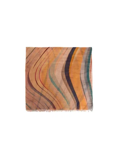 PAUL SMITH PAUL SMITH PATTERNED SCARF