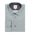 Paul Smith Patterned Tailored-fit Shirt In Blue
