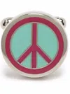 Paul Smith Peace Enamel Cufflinks In Metallic