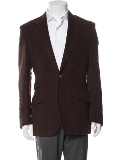 Pre-owned Paul Smith Peacoat In Brown