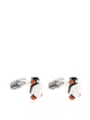 Paul Smith Penguin Cufflinks In Silver