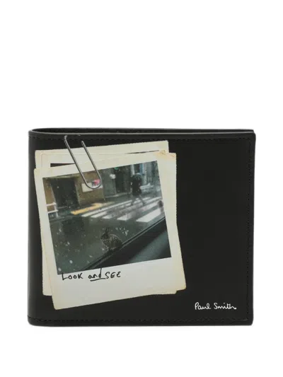 Paul Smith Photographic-print Bi-fold Wallet In Pattern