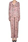 Paul Smith Pigiama In Seta In Pink