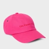 Paul Smith Pink Cotton-twill Quote Cap In Pink