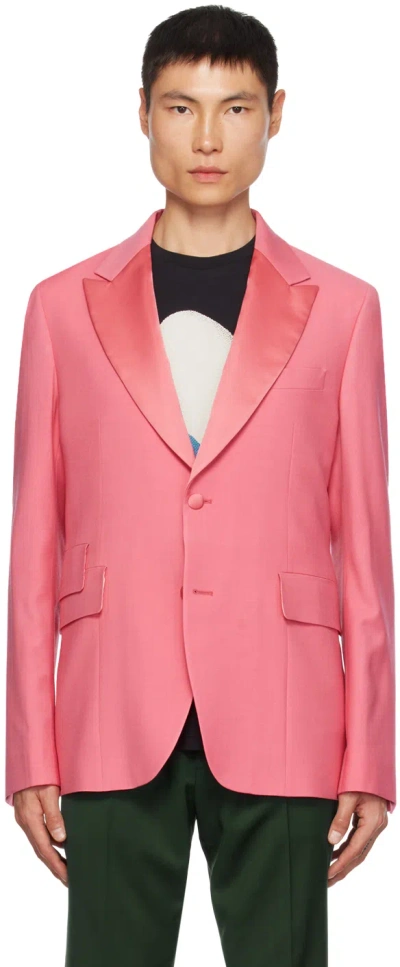 Paul Smith Pink Evening Blazer In 20 Pinks
