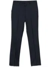 Paul Smith Pinstriped Trousers In Blue