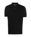 Paul Smith Cotton Polo Shirt In Black