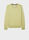 Paul Smith Pistachio Merino Wool Sweater Green In Green