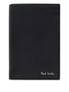 Paul Smith Signature Stripe-print Leather Cardholder