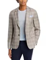 Paul Smith Plaid Sportcoat In Beige